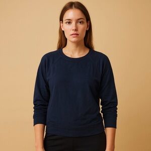 JoyLab Black Long Sleeve Lightweight Sweater Size Medium Chic & Comfy